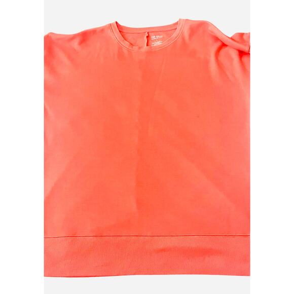 TEK GEAR ON-THE-GO GEAR LNG SLV CREW NECK PULL/OVER SWEATSHIRT, WOMENS, L, PEACH - Picture 3 of 11